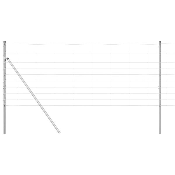 vidaXL &Sigma;&tau;ύ&lambda;&omicron;&sigmaf; &Pi;&epsilon;&rho;&iota;&phi;&rho;ά&xi;&epsilon;&omega;&nu; &Gamma;&alpha;&lambda;&beta;&alpha;&nu;&iota;&sigma;&mu;έ&nu;&omicron; 25 x 1 m &Alpha;&tau;&sigma;ά&lambda;&iota;