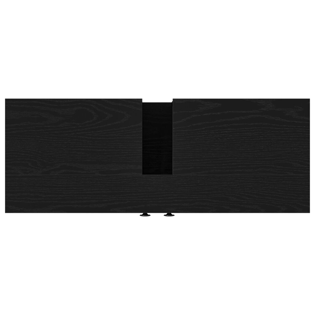 vidaXL Ντουλάπα Νιπτήρα Μαύρο Δρυς 80x30x60 εκ. Κατασκευασμένο ξύλο