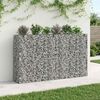 vidaXL &Alpha;&nu;&alpha;&sigma;&eta;&kappa;&omega;&mu;έ&nu;&omicron; &kappa;&rho;&epsilon;&beta;ά&tau;&iota; gabion 3 pcs &Alpha;&sigma;&eta;&mu;ί 250 x 50 x 150 &epsilon;&kappa;