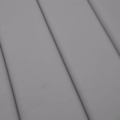 vidaXL Μαξιλάρι Ξαπλώστρας Γκρι 200 x 50 x 3 εκ. από Ύφασμα Oxford