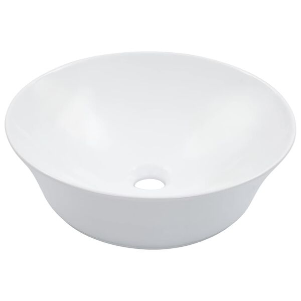 vidaXL Νιπτήρας Λευκός 41 x 12,5 εκ. Κεραμικός