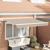 vidaXL Ύφασμα αντικατάστασης τέντας Μπεζ 350 x 250 εκ Καραβόπανο