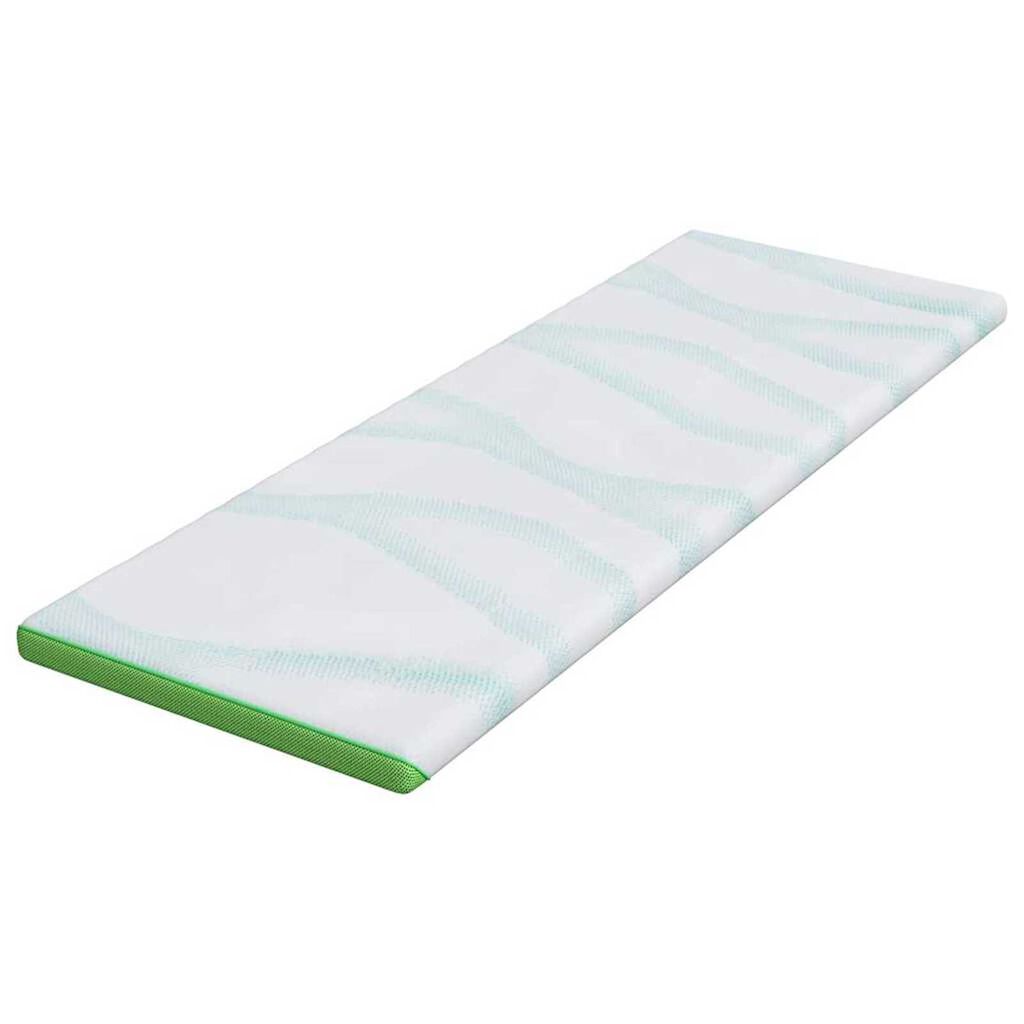 vidaXL Στρώματα Λευκό και Πράσινο 70 x 200 cm