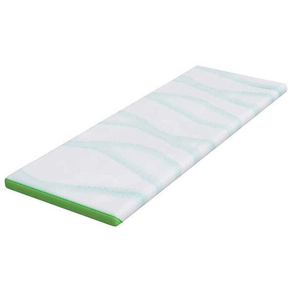 vidaXL Στρώματα Λευκό και Πράσινο 70 x 200 cm