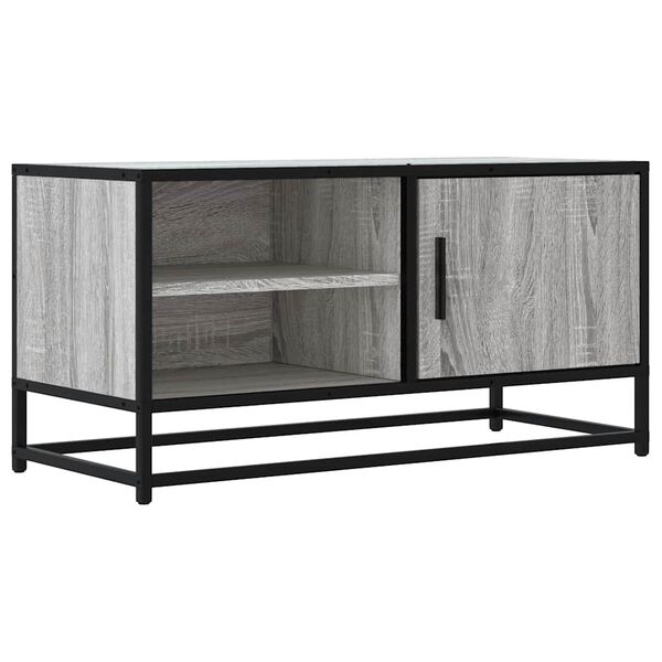 vidaXL Έπιπλο Τηλεόρασης Γκρι Sonoma 80x34,5x40 εκ. Επεξ. Ξύλο