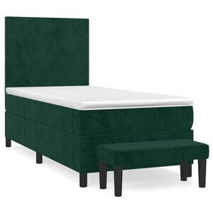 vidaXL &Kappa;&rho;&epsilon;&beta;ά&tau;&iota; Boxspring &mu;&epsilon; &Sigma;&tau;&rho;ώ&mu;&alpha; &Sigma;&kappa;&omicron;ύ&rho;&omicron; &Pi;&rho;ά&sigma;&iota;&nu;&omicron; 80x200 &epsilon;&kappa;. &Beta;&epsilon;&lambda;&omicron;ύ&delta;&iota;&nu;&omicron;