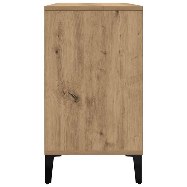 vidaXL Ντουλάπι Νιπτήρα τεχνίτης Δρυς 80 x 33 x 60 εκ.