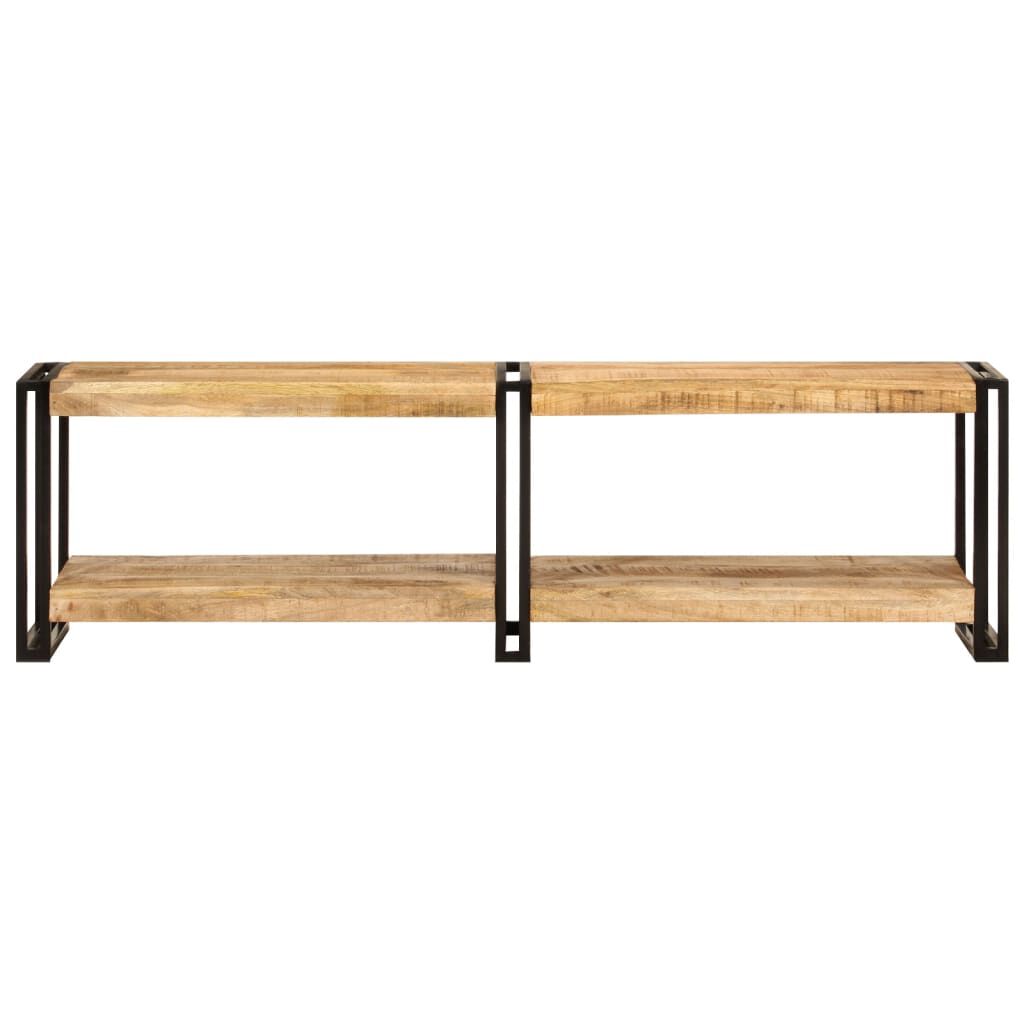 vidaXL Έπιπλο Τηλεόρασης 140 x 30 x 40 εκ. από Μασίφ Ξύλο Μάνγκο
