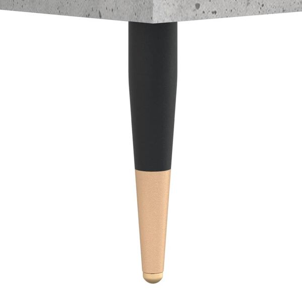 vidaXL Ντουλάπι Γκρι Σκυροδέματος 34,5x34x180 εκ. Επεξεργασμένο Ξύλο