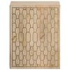 vidaXL Ντουλάπι Μπάνιου Επιτοίχιο 38x33x48 εκ. από Μασίφ Ξύλο Μάνγκο