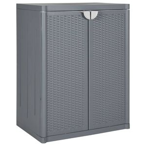 vidaXL &Nu;&tau;&omicron;&upsilon;&lambda;ά&pi;&iota; &Alpha;&pi;&omicron;&theta;ή&kappa;&epsilon;&upsilon;&sigma;&eta;&sigmaf; &Kappa;ή&pi;&omicron;&upsilon; &Gamma;&kappa;&rho;&iota; 65x45x88 &epsilon;&kappa;. &alpha;&pi;ό &Rho;&alpha;&tau;ά&nu; PP
