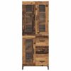 vidaXL Highboard &Pi;&alpha;&lambda;&iota;ό &Xi;ύ&lambda;&omicron; 69,5 x 34 x 180 &epsilon;&kappa;. &Epsilon;&pi;&epsilon;&xi;&epsilon;&rho;&gamma;&alpha;&sigma;&mu;έ&nu;&omicron; &xi;ύ&lambda;&omicron;
