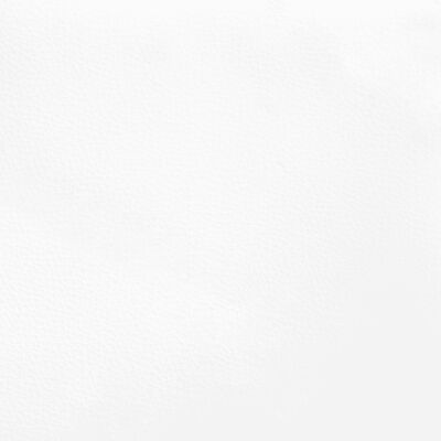 vidaXL Κρεβάτι Boxspring με Στρώμα Λευκό 120x200εκ.από Συνθετικό Δέρμα