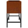 vidaXL &Upsilon;&psi;&omega;&mu;έ&nu;&eta; &Gamma;&lambda;ά&sigma;&tau;&rho;&alpha; &Kappa;ή&pi;&omicron;&upsilon; &Sigma;&kappa; rusty 60 x 26 x 45 &epsilon;&kappa;