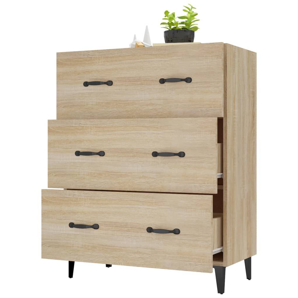 vidaXL Ντουλάπι Sonoma Δρυς 69,5 x 34 x 90 εκ. από Επεξεργασμένο Ξύλο