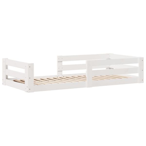 vidaXL Σκελετός Κρεβ. Χωρίς Στρώμα 70x140 εκ. από Μασίφ Ξύλο Πεύκου