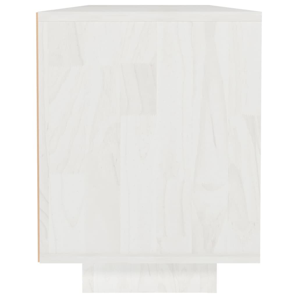 vidaXL Έπιπλο Τηλεόρασης 110 x 30 x 40 εκ. από Μασίφ Ξύλο Πεύκου