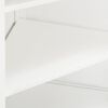 vidaXL Έπιπλο/Ντουλάπι Γωνιακό 59 x 36 x 180 εκ. από Μασίφ Ξύλο Δρυός