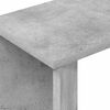 vidaXL End Table &Sigma;&kappa;&upsilon;&rho;ό&delta;&epsilon;&mu;&alpha; &Gamma;&kappa;&rho;&iota; 35 x 25 x 50 &epsilon;&kappa; &Epsilon;&pi;&epsilon;&xi;&epsilon;&rho;&gamma;&alpha;&sigma;&mu;έ&nu;&omicron; &xi;ύ&lambda;&omicron;