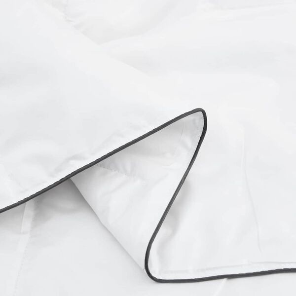 vidaXL Σετ Παπλωμάτων με μαξιλάρι 2 pcs Λευκό 135 x 200 cm Πούπουλο