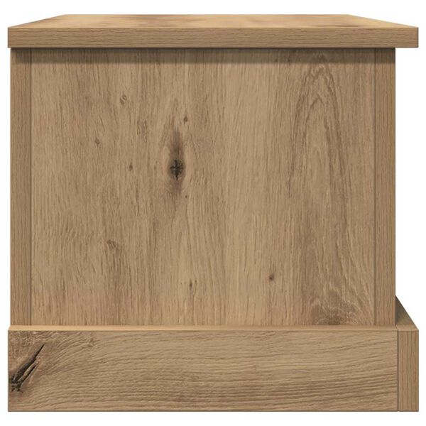 vidaXL Κουτί Αποθήκευσης Αρτισιανή Δρυς 30x50x28 εκ. Επεξ.Ξύλο