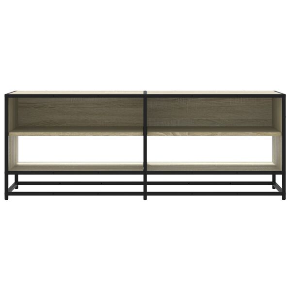 vidaXL Έπιπλο Τηλεόρασης Sonoma Δρυς 120,5x40x46 εκ. Επεξ. Ξύλο