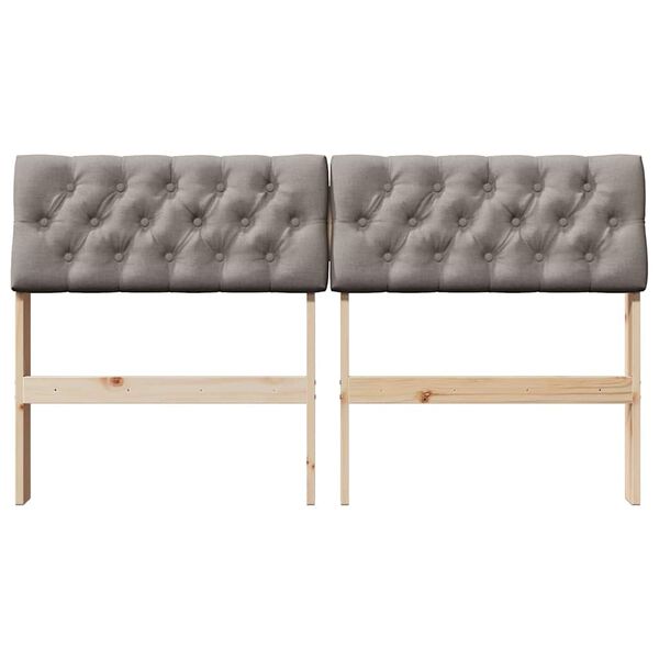 vidaXL &Tau;&alpha;&pi;&epsilon;&tau;&sigma;&alpha;&rho;&iota;&sigma;&mu;έ&nu;&omicron; &kappa;&epsilon;&phi;&alpha;&lambda;ά&rho;&iota; Taupe 135 cm &Sigma;&tau;&epsilon;&rho;&epsilon;ά &xi;&upsilon;&lambda;&epsilon;ί&alpha; &pi;&epsilon;ύ&kappa;&omicron;&upsilon;