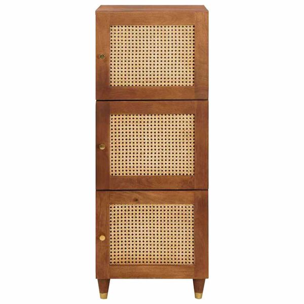 vidaXL Ψηλή Πολυθρόνα Καφέ 40 x 33.5 x 110 εκ