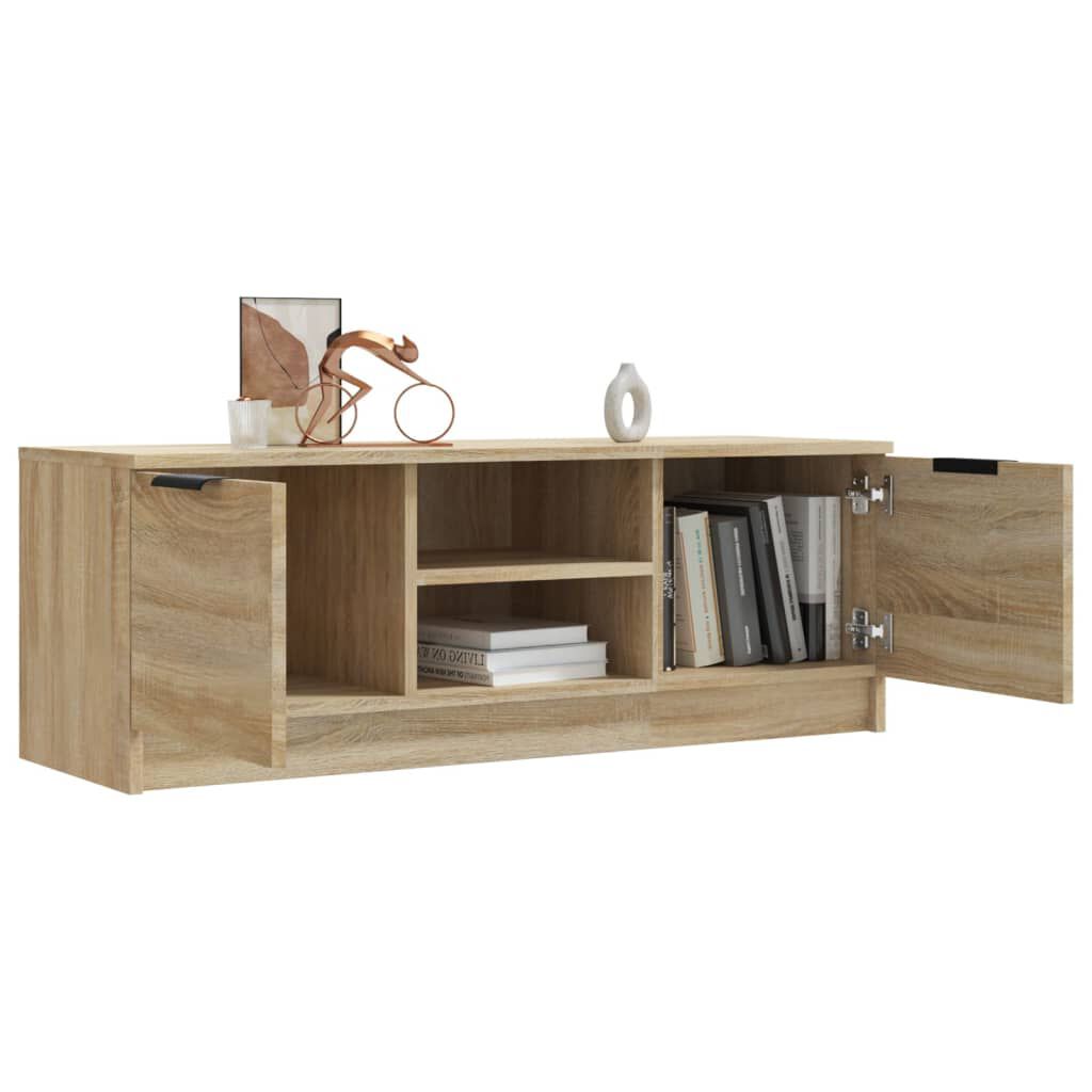 vidaXL Έπιπλο Τηλεόρασης Sonoma Δρυς 102x35x36,5εκ. Επεξεργασμένο Ξύλο
