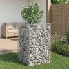 vidaXL &Alpha;&nu;&alpha;&sigma;&eta;&kappa;&omega;&mu;έ&nu;&omicron; &kappa;&rho;&epsilon;&beta;ά&tau;&iota; gabion &Alpha;&sigma;&eta;&mu;ί 50 x 50 x 80 cm