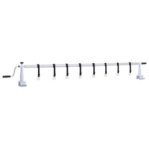 vidaXL Roller Καλύμματος Πισίνας με Πλαστική Βάση