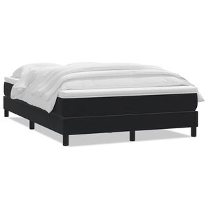 vidaXL &Kappa;&rho;&epsilon;&beta;ά&tau;&iota; Boxspring &mu;&epsilon; &Sigma;&tau;&rho;ώ&mu;&alpha; &Mu;&alpha;ύ&rho;&omicron; 160x210 &epsilon;&kappa;. &Beta;&epsilon;&lambda;&omicron;ύ&delta;&iota;&nu;&omicron;