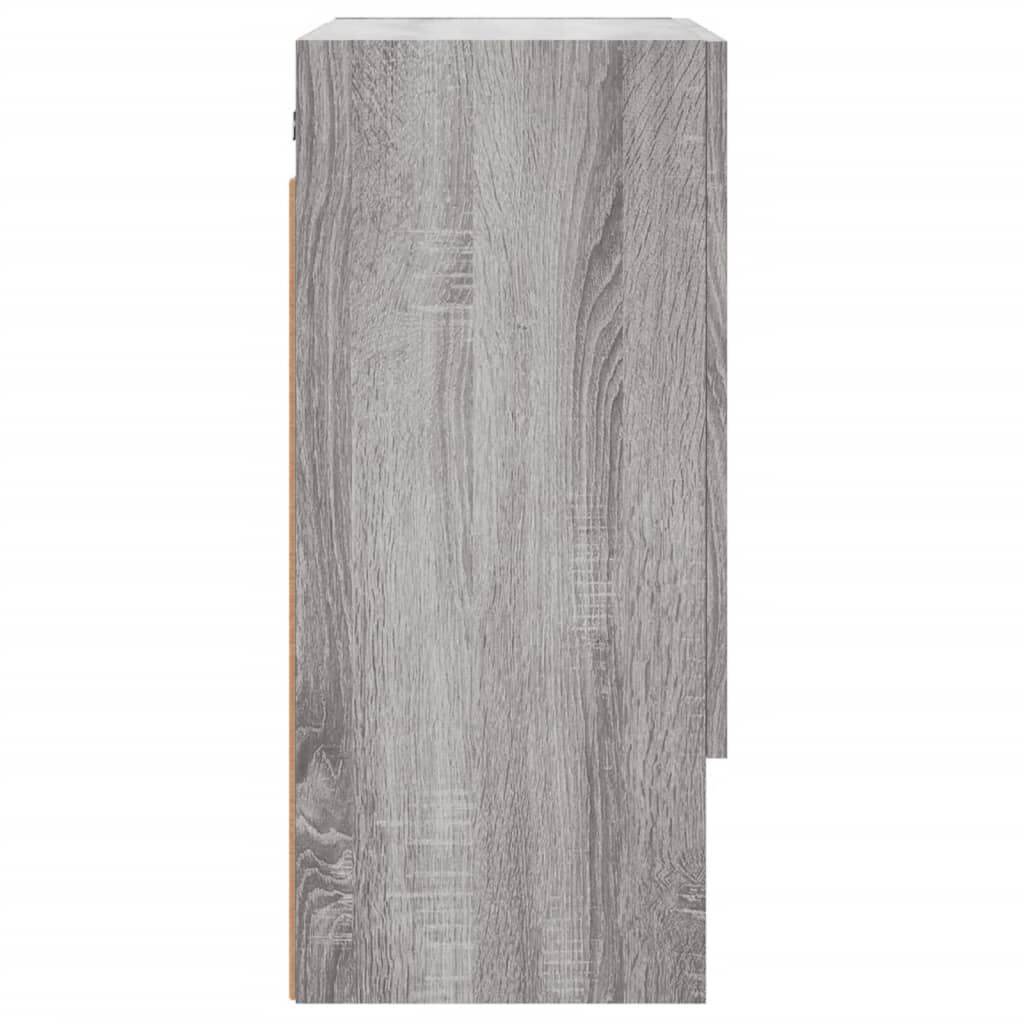 vidaXL Ντουλάπι Τοίχου Γκρι Sonoma 60 x 31 x 70 εκ. από Επεξεργ. Ξύλο