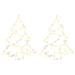 vidaXL Χριστουγεννιάτικα φώτα Χριστουγεννιάτικο δέντρο σιλουέτα