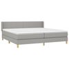 vidaXL &Kappa;&rho;&epsilon;&beta;ά&tau;&iota; Boxspring &mu;&epsilon; &Sigma;&tau;&rho;ώ&mu;&alpha; &Alpha;&nu;&omicron;&iota;&chi;&tau;ό &Gamma;&kappa;&rho;&iota; 200x200 &epsilon;&kappa;. &Upsilon;&phi;&alpha;&sigma;&mu;ά&tau;&iota;&nu;&omicron;