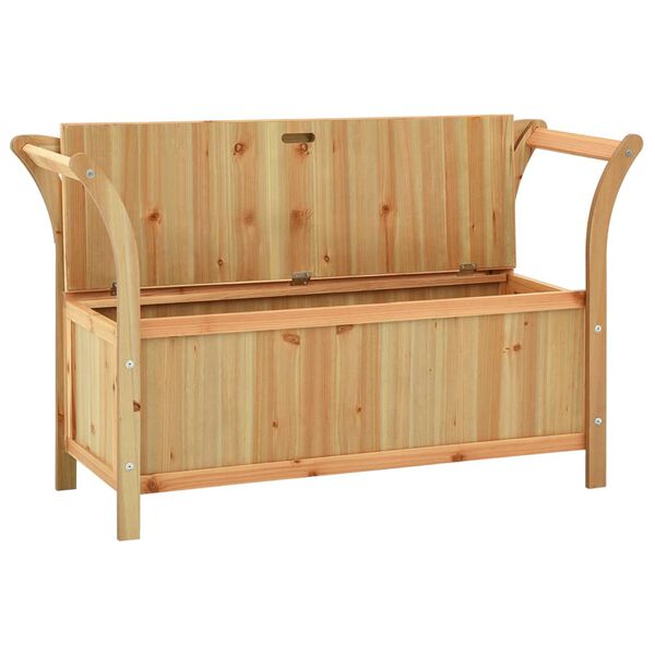 vidaXL Πάγκος 107 x 45 x 75,5 εκ. από Μασίφ Ξύλο Ελάτης