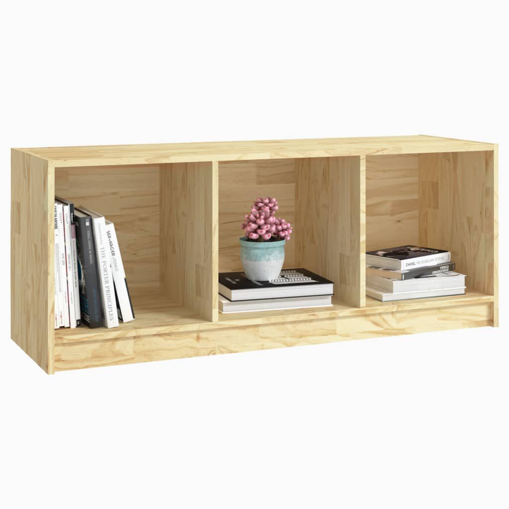 vidaXL Έπιπλο Τηλεόρασης 104 x 33 x 41 εκ. από Μασίφ Ξύλο Πεύκου