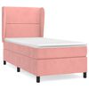 vidaXL &Kappa;&rho;&epsilon;&beta;ά&tau;&iota; Boxspring &mu;&epsilon; &Sigma;&tau;&rho;ώ&mu;&alpha; &Rho;&omicron;&zeta; 80 x 200 &epsilon;&kappa;. &Beta;&epsilon;&lambda;&omicron;ύ&delta;&iota;&nu;&omicron;