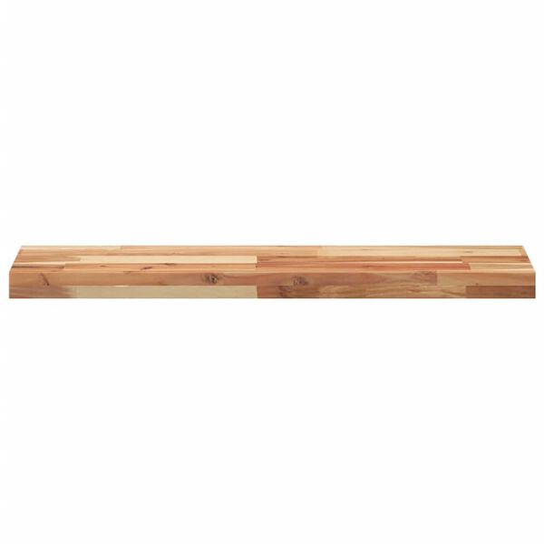 vidaXL Ράφι Κρεμαστό 100x20x4 εκ. Φινίρισμα Λαδιού Μασίφ Ακακία