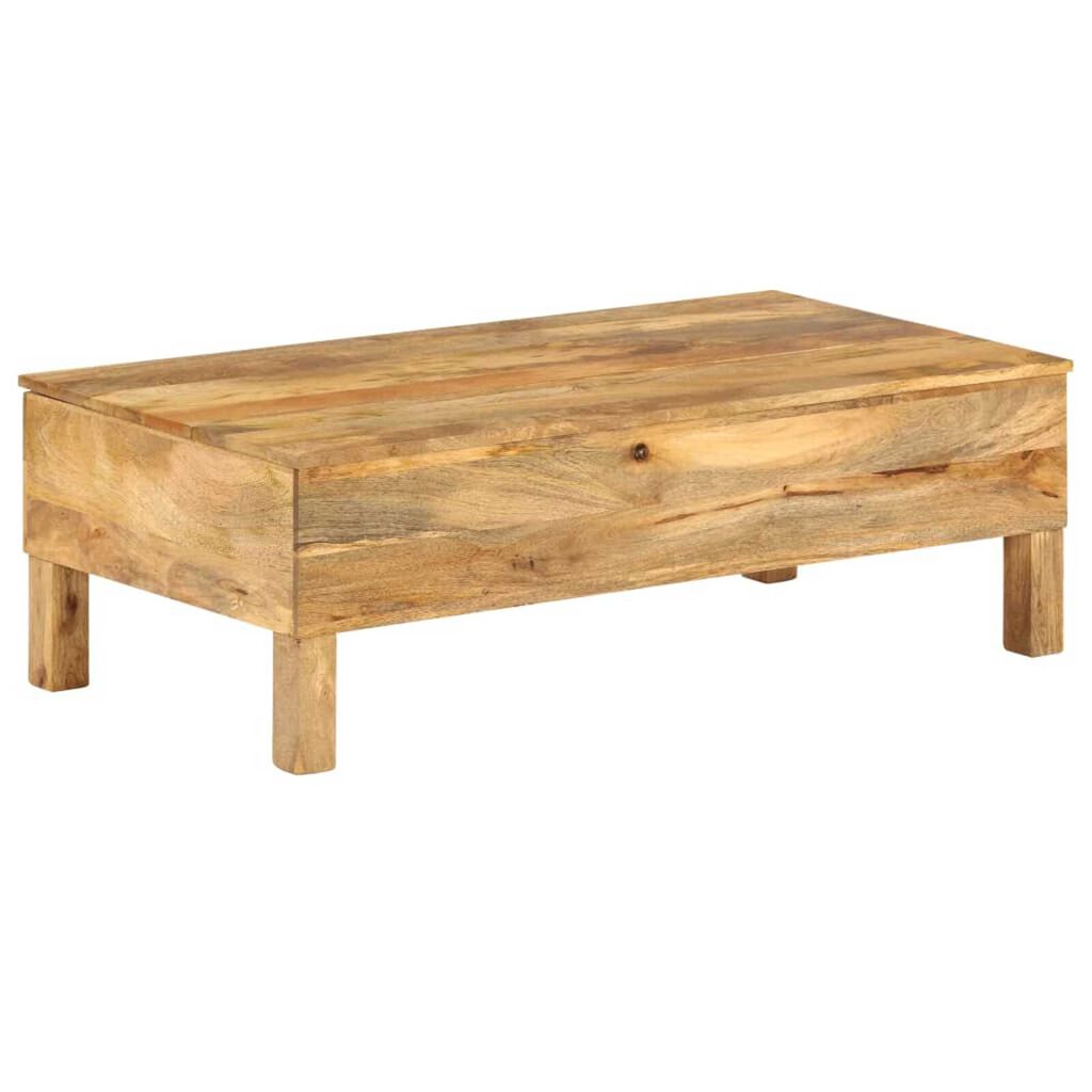 vidaXL Τραπεζάκι Σαλονιού 110 x 55 x 35 εκ. από Μασίφ Ξύλο Μάνγκο