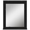vidaXL Σετ Επίπλων Μπάνιου με αποθήκευση 2 pcs Μαύρο 60 x 33 x 60 εκ