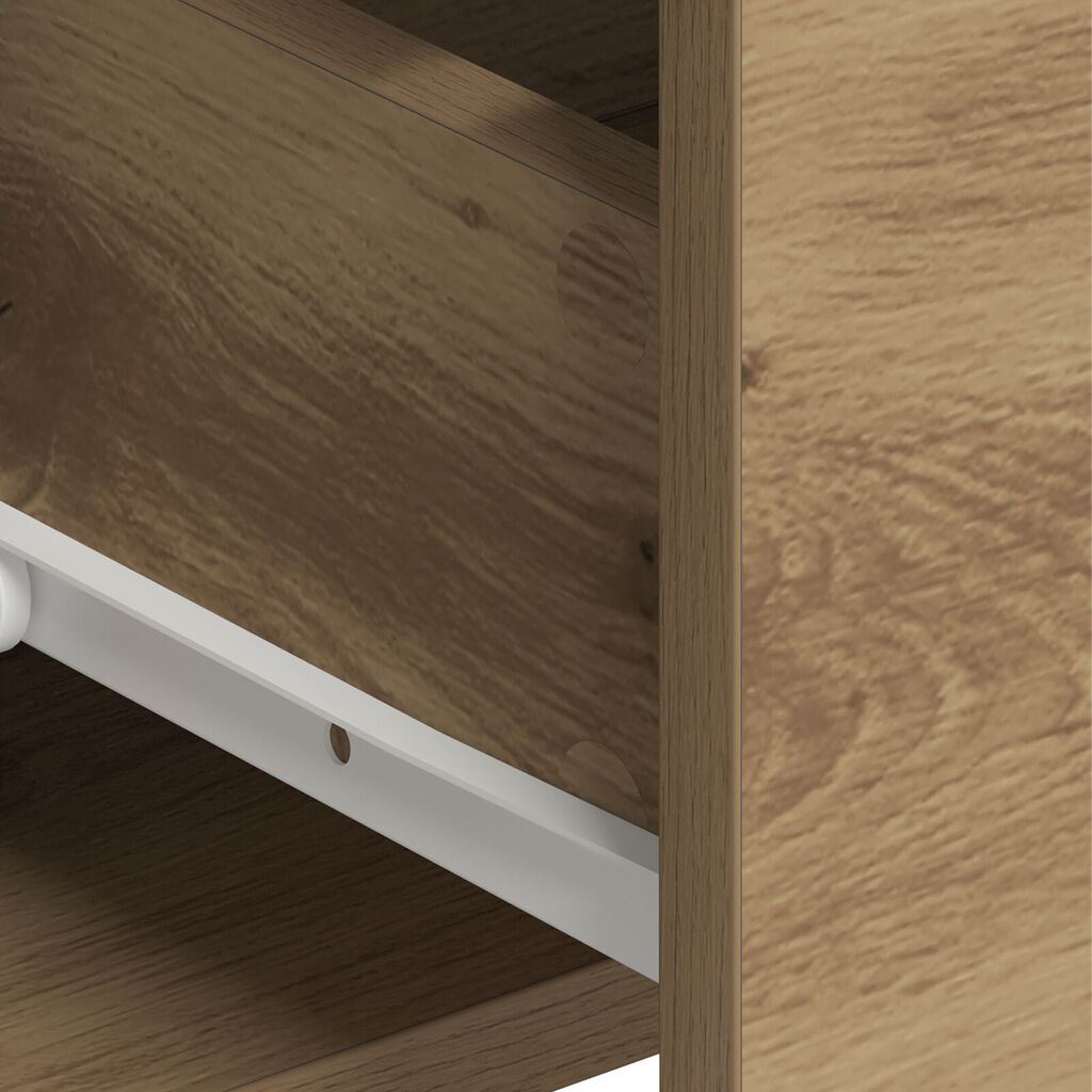 vidaXL Υψηλή Ντουλάπα Artisan Oak 80x33x150 εκ. Επεξεργασμένο Ξύλο