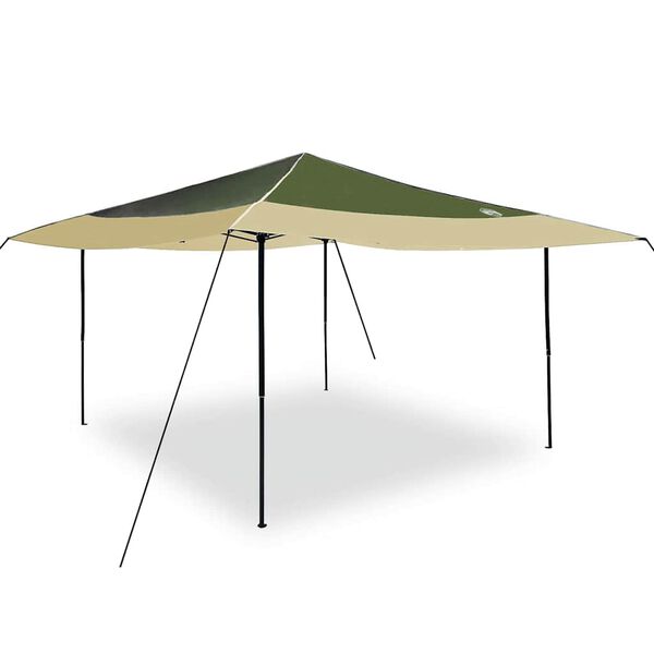 vidaXL Σκηνή Canopy Pop-up Πράσινο 400 x 400 cm ύφασμα
