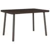 vidaXL &Kappa;ή&pi;&omicron;&sigmaf; &Tau;&rho;&alpha;&pi;έ&zeta;&iota; &kappa;&alpha;&phi;έ &omicron;&rho;&theta;&omicron;&gamma;ώ&nu;&iota;&omicron; &kappa;&alpha;&phi;έ 60x40x37 cm Poly Rattan