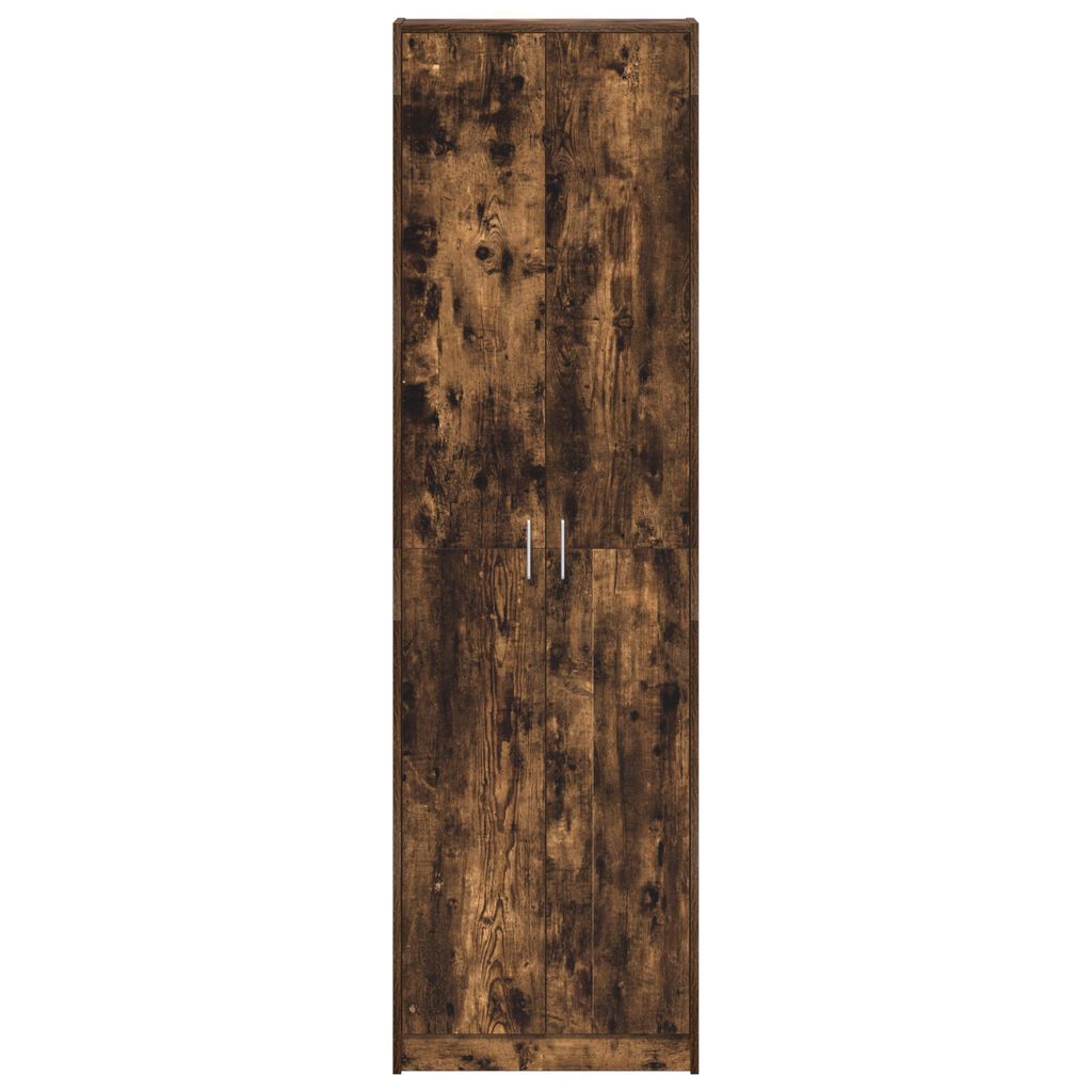 vidaXL Ντουλάπα Καπνιστού Δρυ 55x25x189 εκ. Επεξεργασμένου Ξύλου