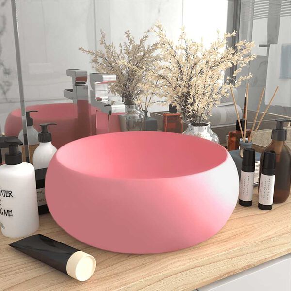 vidaXL &Nu;&iota;&pi;&tau;ή&rho;&alpha;&sigmaf; &Pi;&omicron;&lambda;&upsilon;&tau;&epsilon;&lambda;ή&sigmaf; &Sigma;&tau;&rho;&omicron;&gamma;&gamma;&upsilon;&lambda;ό&sigmaf; &Rho;&omicron;&zeta; &Mu;&alpha;&tau; 40 x 15 &epsilon;&kappa;. &Kappa;&epsilon;&rho;&alpha;&mu;&iota;&kappa;ό&sigmaf;