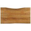 vidaXL &Epsilon;&pi;&iota;&phi;ά&nu;&epsilon;&iota;&alpha; &Tau;&rho;&alpha;&pi;&epsilon;&zeta;&iota;&omicron;ύ 100x60x2,5 &epsilon;&kappa;. Live Edge &Mu;&alpha;&sigma;ί&phi; &Xi;ύ&lambda;&omicron; &Mu;ά&nu;&gamma;&kappa;&omicron;