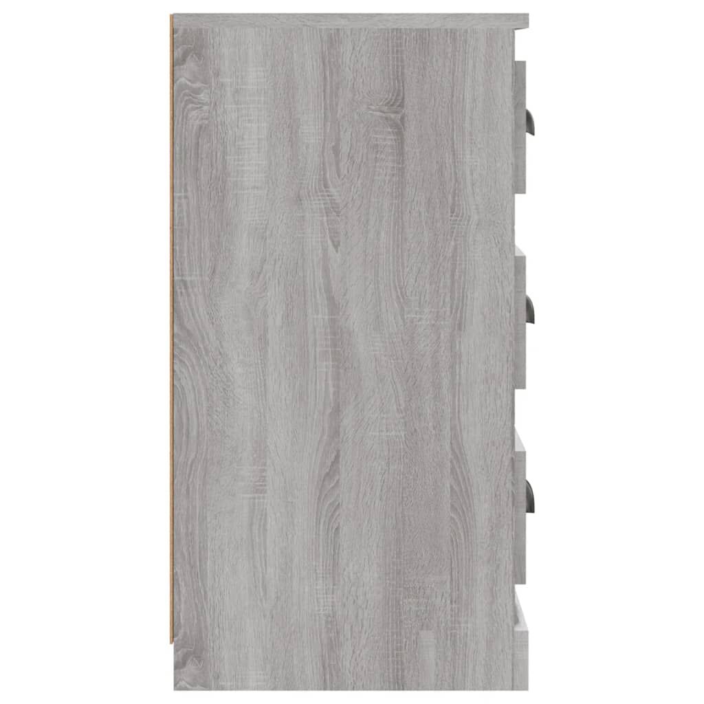 vidaXL Μπουφές Γκρι Sonoma 70x35,5x67,5 εκ. από Επεξεργασμένο Ξύλο