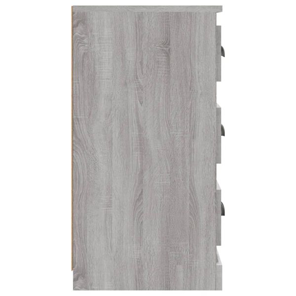 vidaXL Μπουφές Γκρι Sonoma 70x35,5x67,5 εκ. από Επεξεργασμένο Ξύλο