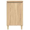 vidaXL Κομοδίνα 2 τεμ. Sonoma Δρυς 40x35x70 εκ. από Επεξεργασμένο Ξύλο